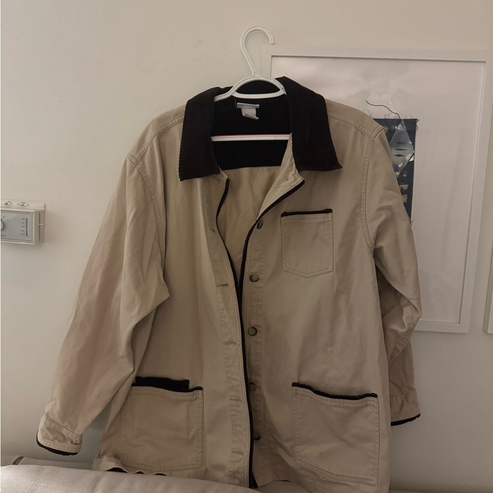 LL Bean Inspired Barn Jacket Field Coat (Fits Large)